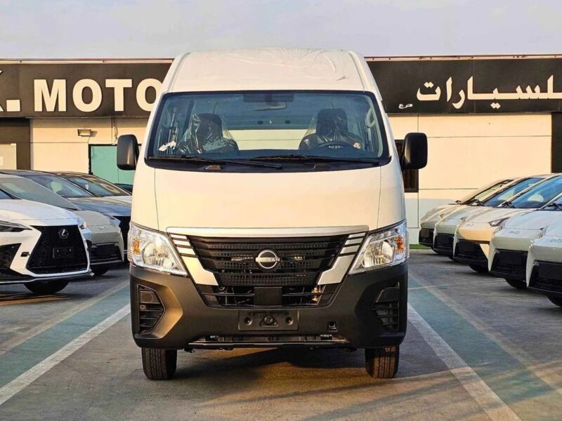 2025 Nissan Urvan HIGHROOF M/T PANEL VAN 2.5L V4 PETROL White Black