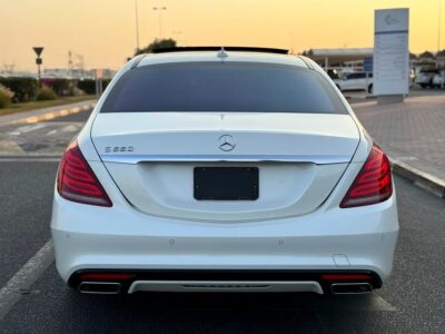 2015 Mercedes-Benz S-Class S 550 White Clean Title Excellent Condition