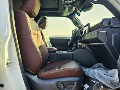 Toyota Prado ADVENTURE TURBO 2.8L V4 DIESEL HIGH OPTION White Tan