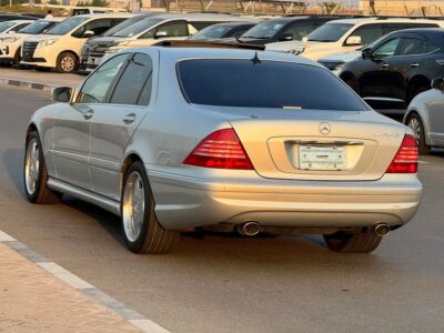 2002 Mercedes-Benz S-Class S 320 4.5 Silver Auction Grade Clean Title