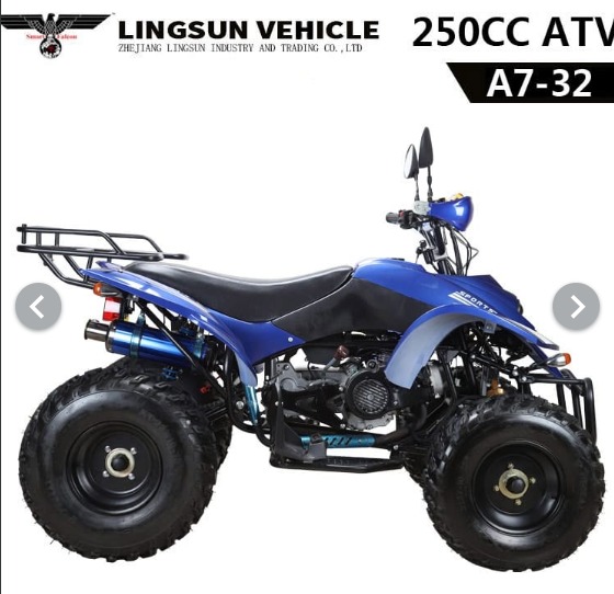 SPORT ATV 250cc GY6 Oil Cooled Blue