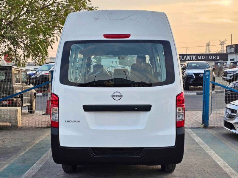 2025 Nissan Urvan HIGHROOF M/T PANEL VAN 2.5L V4 PETROL White Black