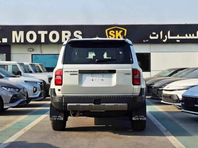 Toyota Prado ADVENTURE TURBO 2.8L V4 DIESEL HIGH OPTION White Tan