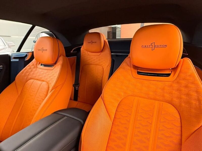 Bentley Continental GTC Bentley Continental GTC 2025 First Edition Black Orange