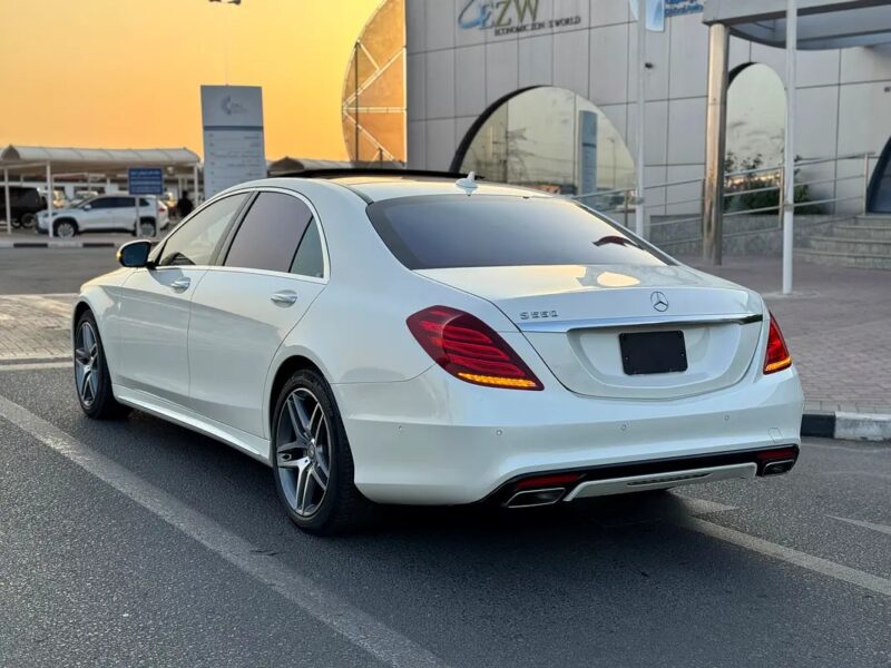 2015 Mercedes-Benz S-Class S 550 White Clean Title Excellent Condition