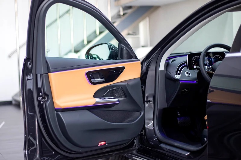 2024 Mercedes-Benz E-Class E 200 4 Cylinder Engine Black Tan