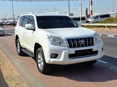 2013 Toyota Prado TXL 4 Cylinder Engine SUV GCC Specs White Beige