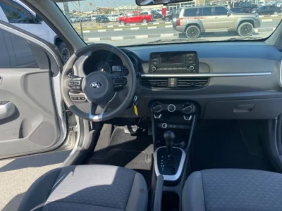 2018 Kia Picanto Top 1.2L Petrol GCC Specs Silver Grey Sedan