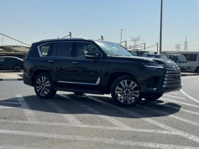 2025 Lexus LX 600 3.5 litre Petrol Black Tan GCC Specs