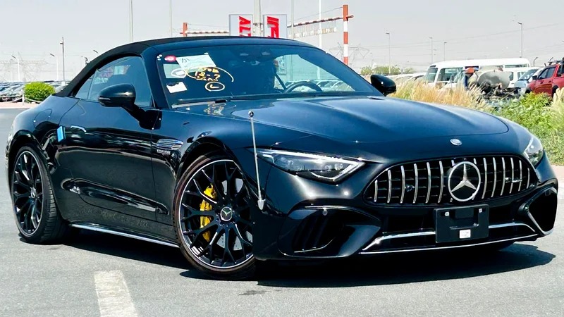 2024 Mercedes-Benz SL-Class SL 63 AMG LIKE BRAND NEW Black
