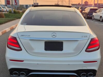 2019 MERCEDES BENZ E53 AMG V6 AUCTION GRADE 4.5/A Black White
