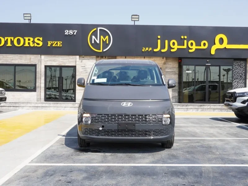 2025 Hyundai Staria 3.5 litre V6 Engine Petrol Grey Black Van