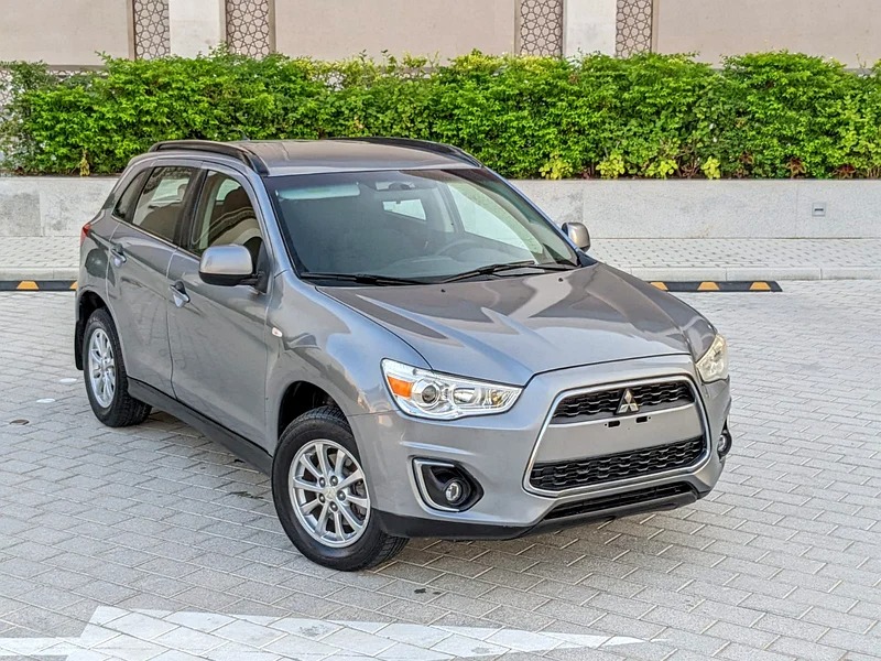 2013 Mitsubishi ASX GLS Premium Condition Mid Option GCC Silver Grey