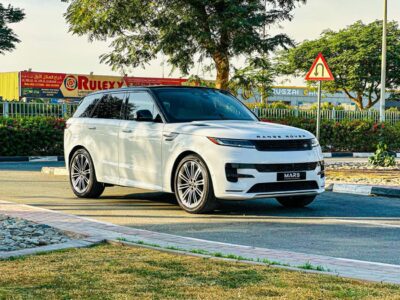 Land Rover Range Rover Sport Dynamic SE P400 3.0L 2023 V6 White Tan