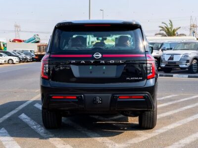 2026 Nissan Patrol SE Platinum 6 Cylinder Engine Black Tan