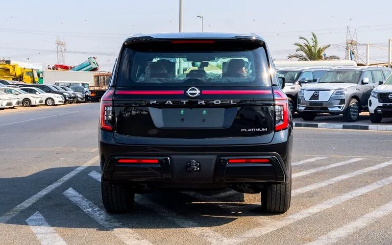 2026 Nissan Patrol SE Platinum 6 Cylinder Engine Black Tan