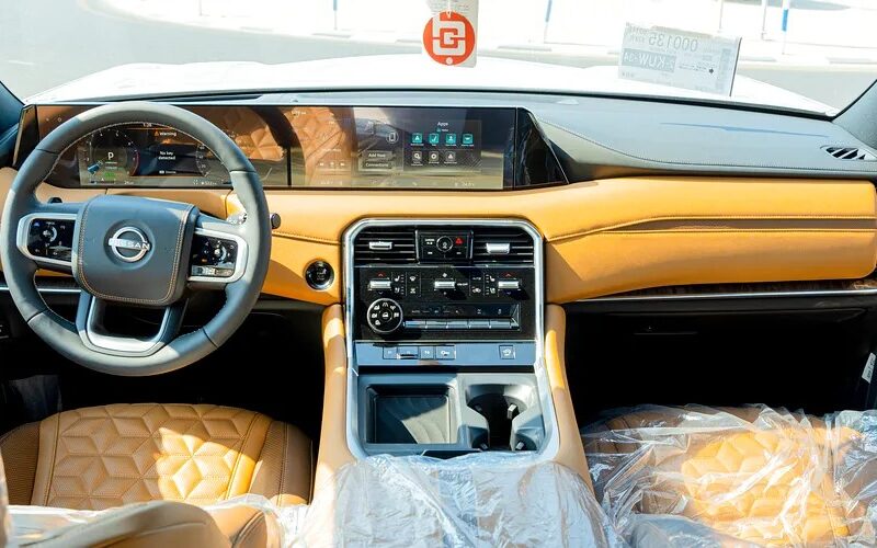 2026 Nissan Patrol SE Platinum 6 Cylinder Engine Black Tan