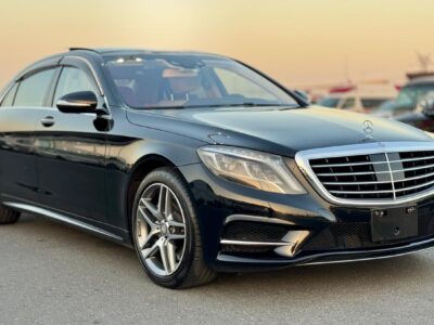 MERCEDES-Benz S 500 4.7L twin-turbocharged V8 Engine Black Beige 2014