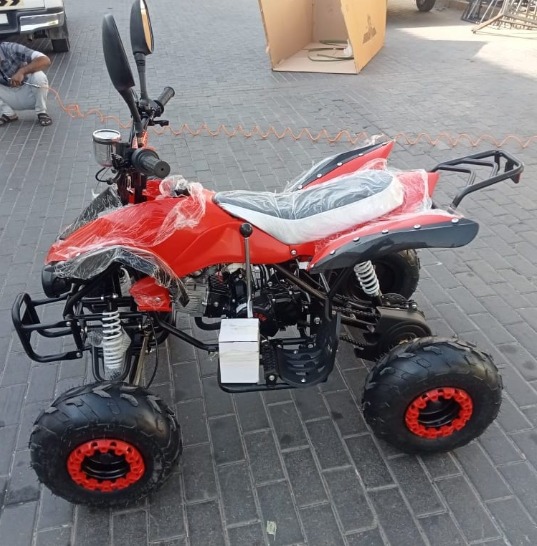 Mini Atv 125CC Single Cylinder, 4 stroke Air cooled Red