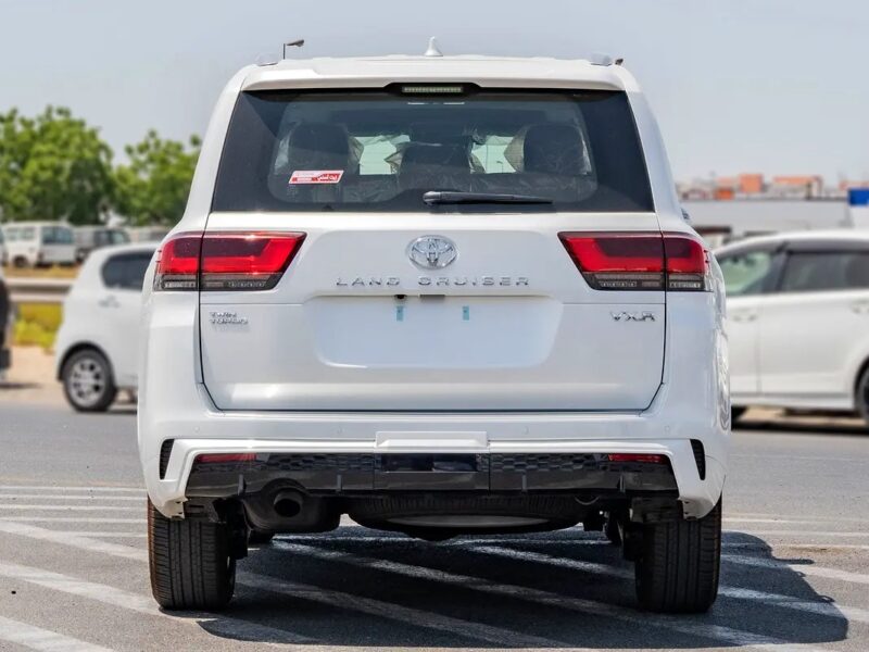 2026 Toyota Land Cruiser VXR 6 Cylinder Engine White Red