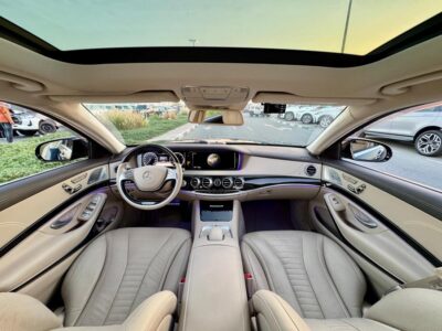 MERCEDES-Benz S 500 4.7L twin-turbocharged V8 Engine Black Beige 2014