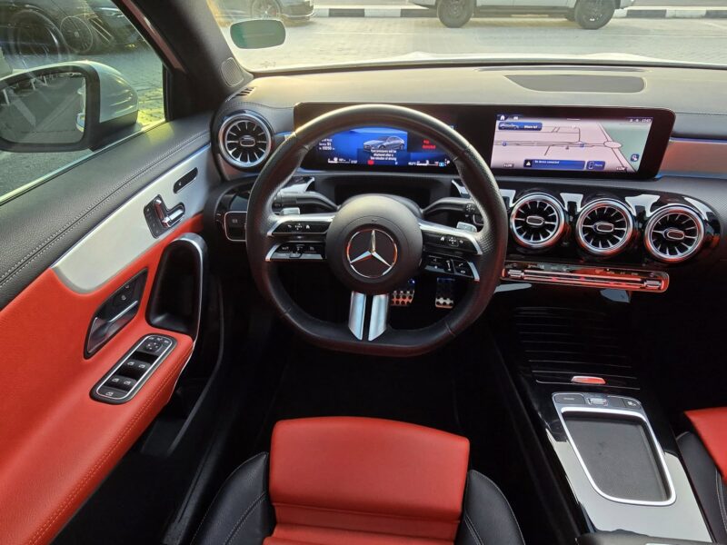 Mercedes-Benz A 200 1.3L Turbocharged Petro 4 Cylinder 2024 White Red