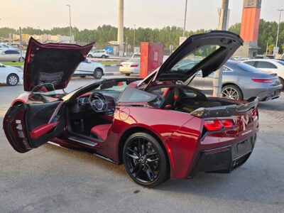 2019 Chevrolet Corvette 6.2L V8 Engine Red American Specs