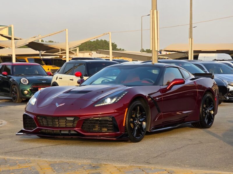 2019 Chevrolet Corvette 6.2L V8 Engine Red American Specs