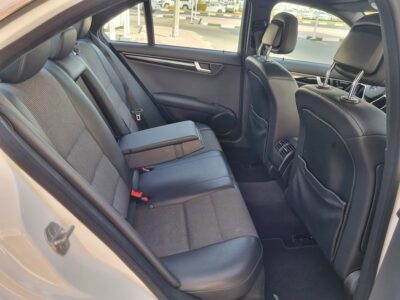 2013 Mercedes-Benz C-Class C350 White Black in Perfect Condition