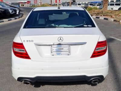 2013 Mercedes-Benz C-Class C350 White Black in Perfect Condition