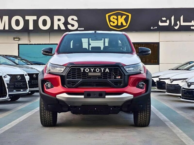 Toyota Hilux GR SPORT DUAL TONE 4.0L V6 PETROL Red Black GCC Specs
