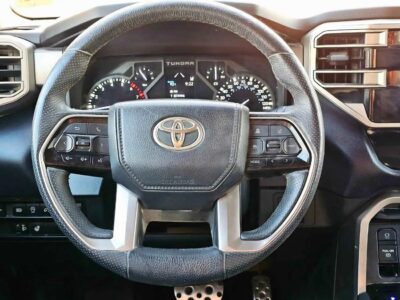 2022 Toyota Tundra CREWMAX TRD SR5 4WD Grey Black GCC Specs