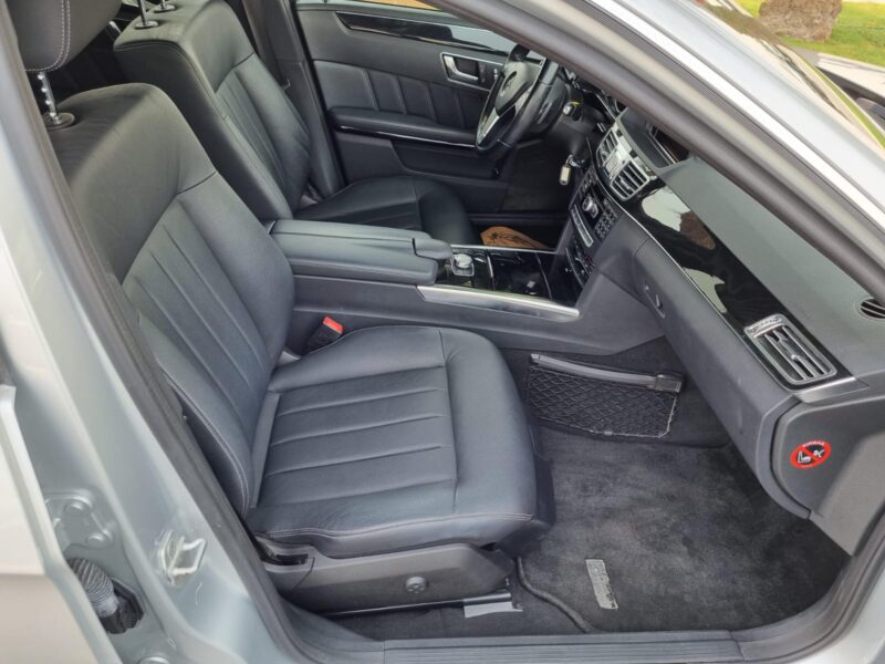 2014 Mercedes-Benz E 400 3.0-liter twin-turbocharged V6 Silver