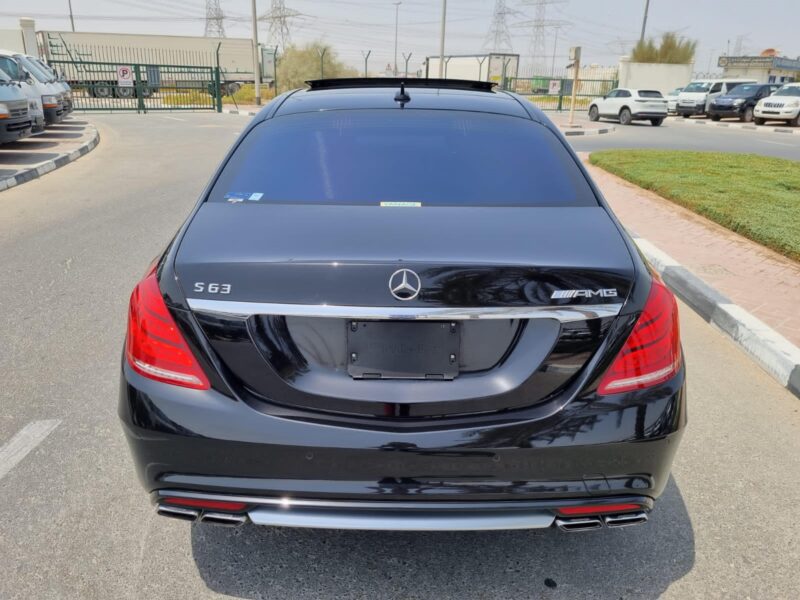 MERCEDES-Benz S 500 4.7L twin-turbocharged V8 Engine Black 2014