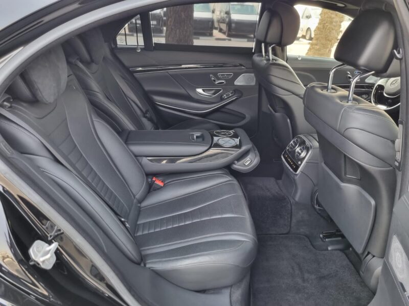 MERCEDES-Benz S 500 4.7L twin-turbocharged V8 Engine Black 2014