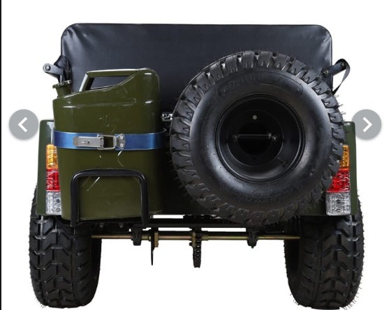 Mini Jeep 150CC 3+1 Gears Air Cooled Single Cylinder 4 stroke Green