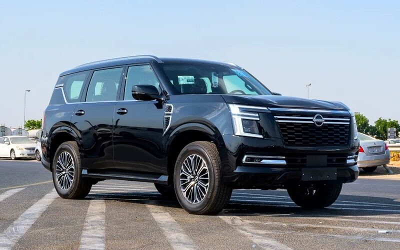 2026 Nissan Patrol SE Platinum 6 Cylinder Engine Black Tan