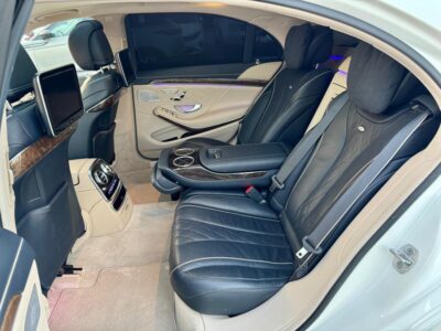 2014 Mercedes-Benz S 550 4.7L V8 Bi-Turbo White Black