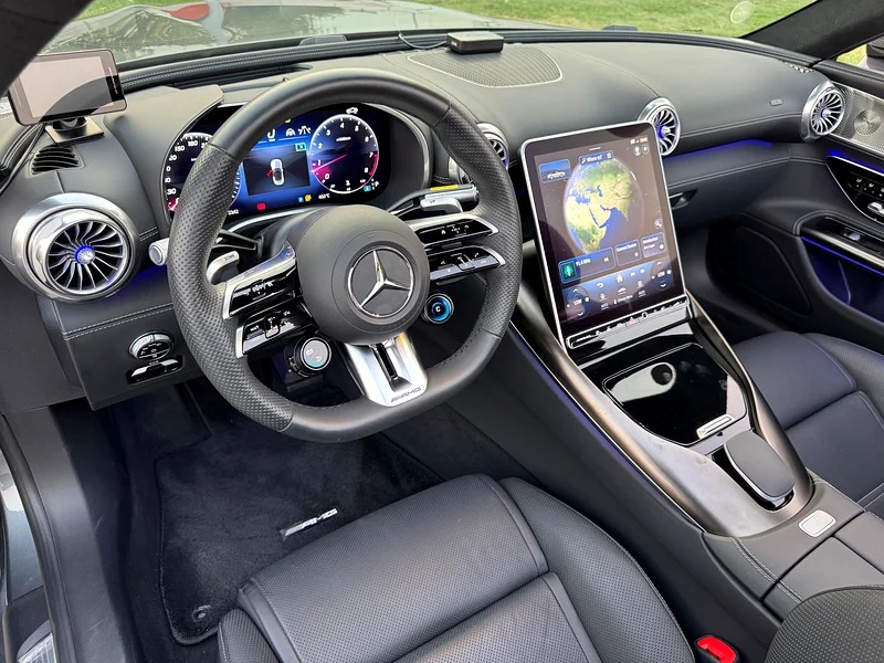 2023 Mercedes-Benz SL-Class SL 63 8 Cylinder Engine AMG Grey Black