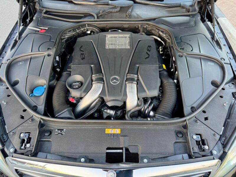 MERCEDES-Benz S 500 4.7L twin-turbocharged V8 Engine Black Beige 2014