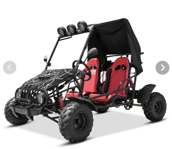 Go Kart 135CC air cooled single cylinder 4 stroke Red