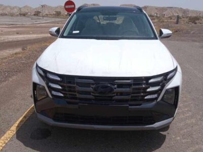 2025 Hyundai Tucson 2.5L Inline 4 Cylinder Petrol White Beige