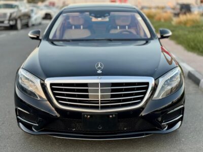 MERCEDES-Benz S 500 4.7L twin-turbocharged V8 Engine Black Beige 2014