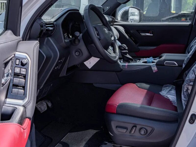 2026 Toyota Land Cruiser VXR 6 Cylinder Engine White Red