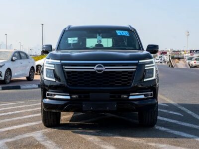 2026 Nissan Patrol SE Platinum 6 Cylinder Engine Black Tan