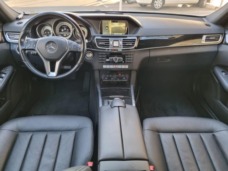 2014 Mercedes-Benz E 400 3.0-liter twin-turbocharged V6 Silver