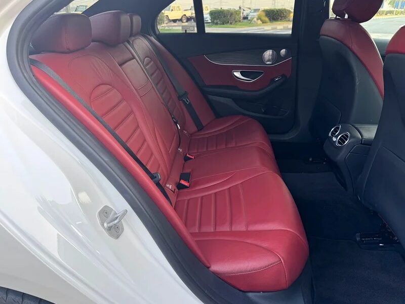 2016 Mercedes-Benz C-Class C43 AMG 4Matic White Red in Perfect Condition