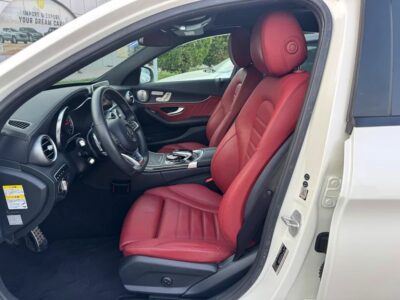 2016 Mercedes-Benz C-Class C43 AMG 4Matic White Red in Perfect Condition
