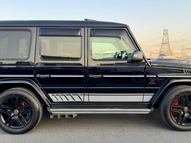 2013 Mercedes-Benz G 63 AMG 5.5-liter V8 Engine Black