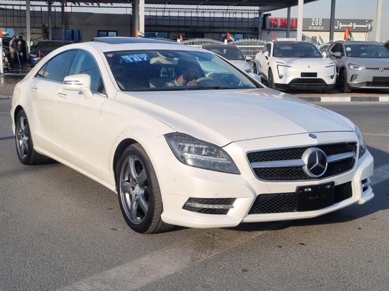 2014 Mercedes-Benz CLS 350 3.5L V6 Engine White Beige